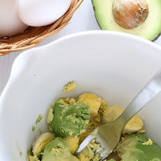 Guacamole Deviled Eggs