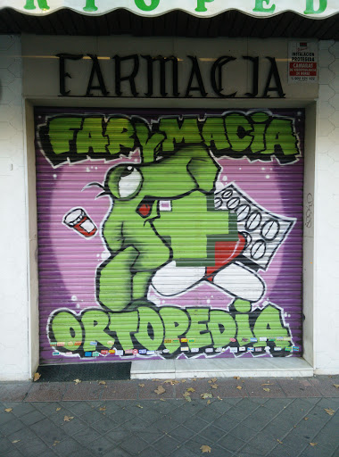 Graffiti Farmacia Ortopedia
