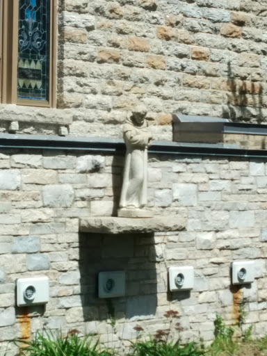 Saint Francis Statue at Our Lady of Lourdes