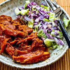 Slow Cooker Recipe for Pulled Pork with Low-Sugar Barbecue Sauce