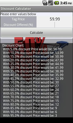 Free Discount Calculator
