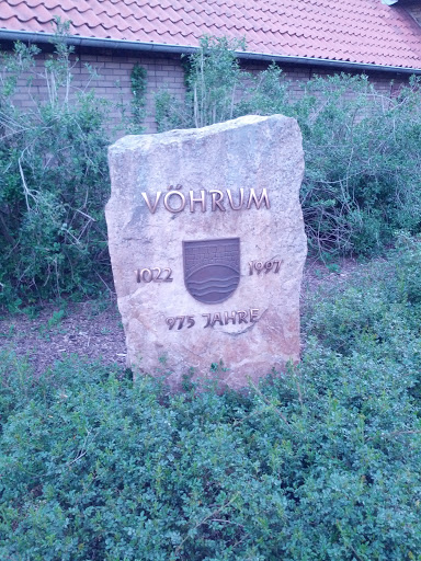 Gedenkstein 975 Jahre Voehrum