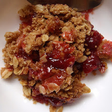 Apple Pear Cranberry Crisp