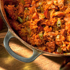 Chicken and Smoked Andouille Jambalaya Recipe