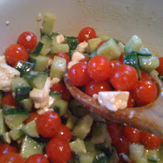 Tomato, Cucumber and Feta Salad