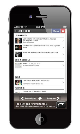 【免費新聞App】Quotidiani Italiani-APP點子