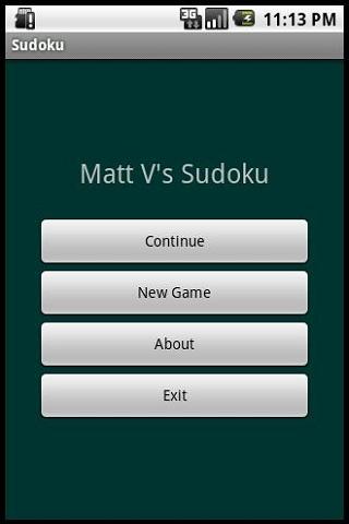 Android Sudoku