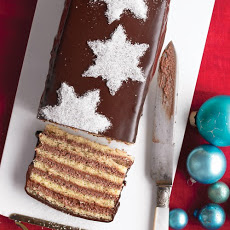 Glazed Chocolate Layer Cake