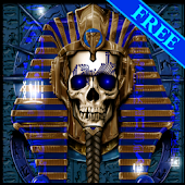 Undead Pharaoh Skull Free LWP