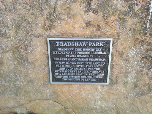 Bradshaw Park Stone Marker