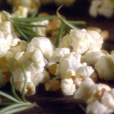 Popcorn with Rosemary Infused Oil