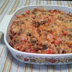 Cheesy Eggplant Casserole