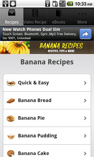 Banana Recipes