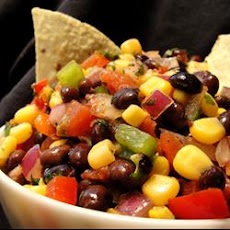 Heather's Cilantro, Black Bean, and Corn Salsa