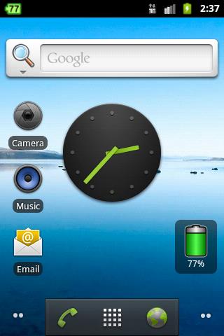 Aura Battery Indicator Widget