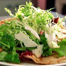 Flatbread Salad Pizza