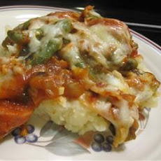 Sausage Green Bean Bake