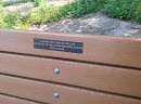 Hollis and Marjorie Dunham Memorial Bench