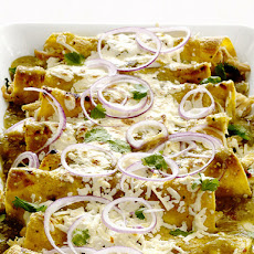 Easy Chicken & Cheese Enchiladas