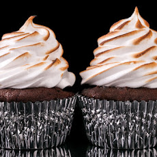 Chocolate Cupcakes with Toasted Marshmallow Frosting Recipe