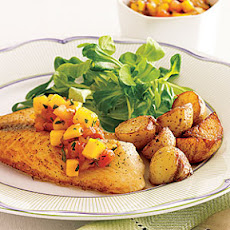 Grilled Fish with Salsa