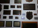Wall of Memorial Plaques