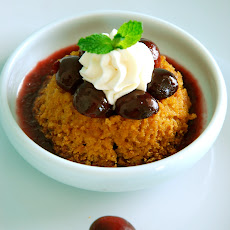Cherry Bread Pudding Jubilee