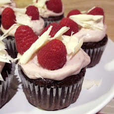 Chocolate Raspberry Cupcakes