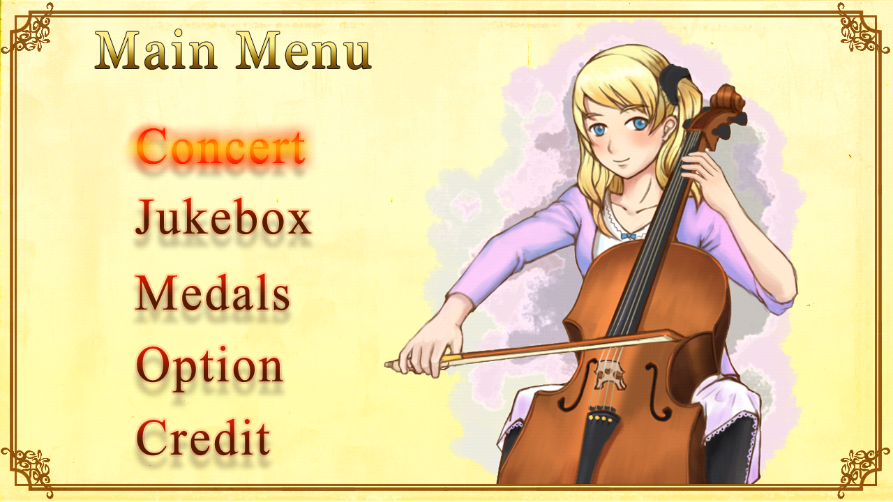 Android application Sophie and Cello Etudes screenshort