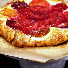 Flaky Blood Orange Tart