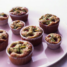 Pistachio-Raspberry Tea Cakes
