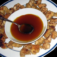 Battered Chicken Tapas With Honey and Mustard  ( Pollo Rebozado)