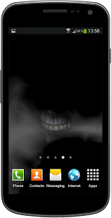 How to install Ghost Skull Live Wallpaper 1.00 mod apk for pc