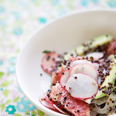 Salade au quinoa noir vitaminée