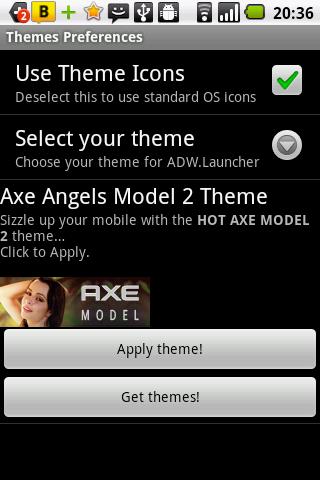 Axe Angel Model 2 Theme