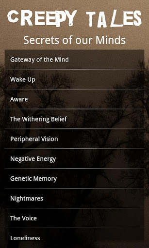 creepy-tales for android screenshot