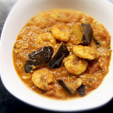 Spiced Shrimp and Eggplant Stir Fry