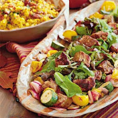 Steak-and-Vegetable Kebabs