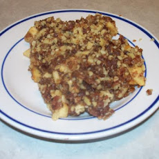 Raw Apple Crumble (No Bake)