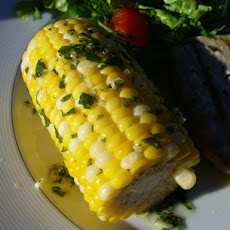 Greek-Style Corn on the Cob a La Evelyn