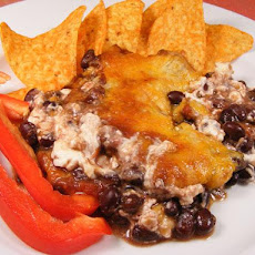 Layered Black Bean Dip