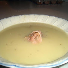 Fennel Vichyssoise With Smoked Salmon