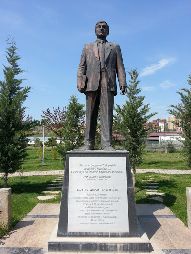 Ahmet Taner Kışlalı heykeli
