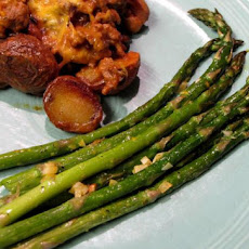 Oven Asparagus With Orange Zest and Garlic