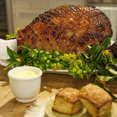 Mustard-Maple Glazed Ham
