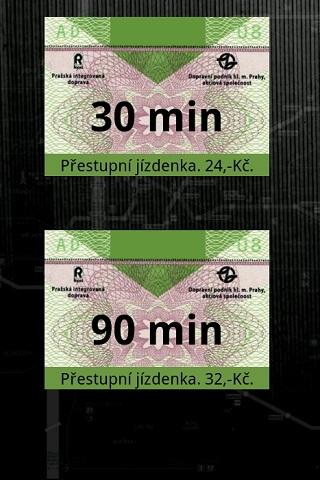 Prague trasport ticket