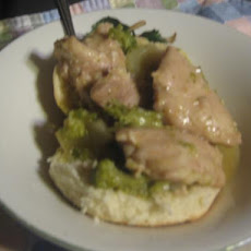 Slow Cooker Upside Down Chicken Pot Pie