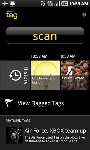 Microsoft Tag QR NFC Reader