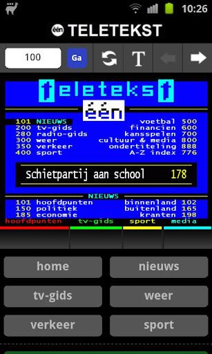 één Teletekst