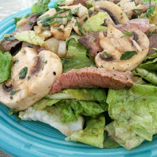 Steak and Mushroom Salad - Incredible and Simple!